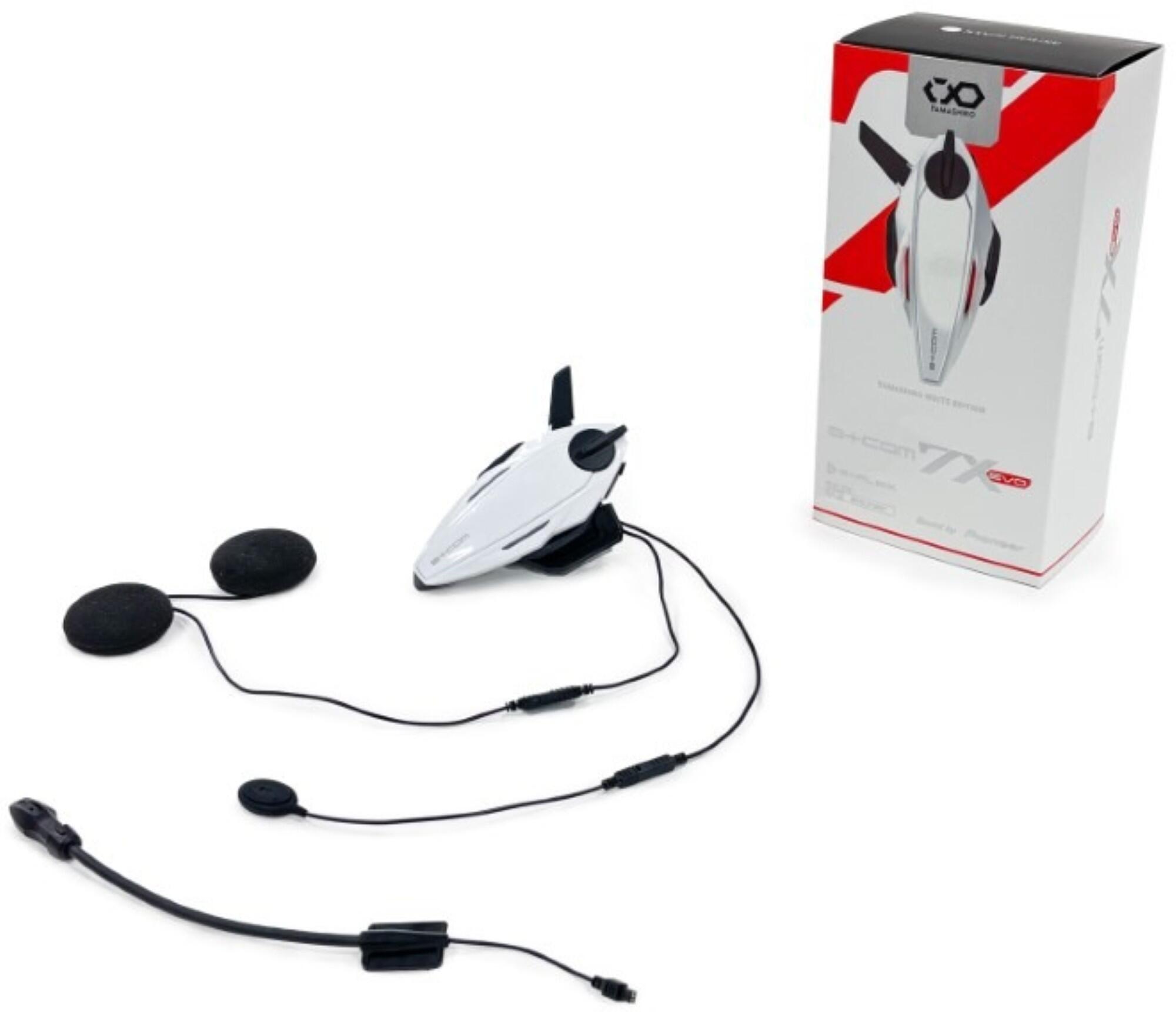 【サインハウス×山城】B+COM 7X EVO WHITE 